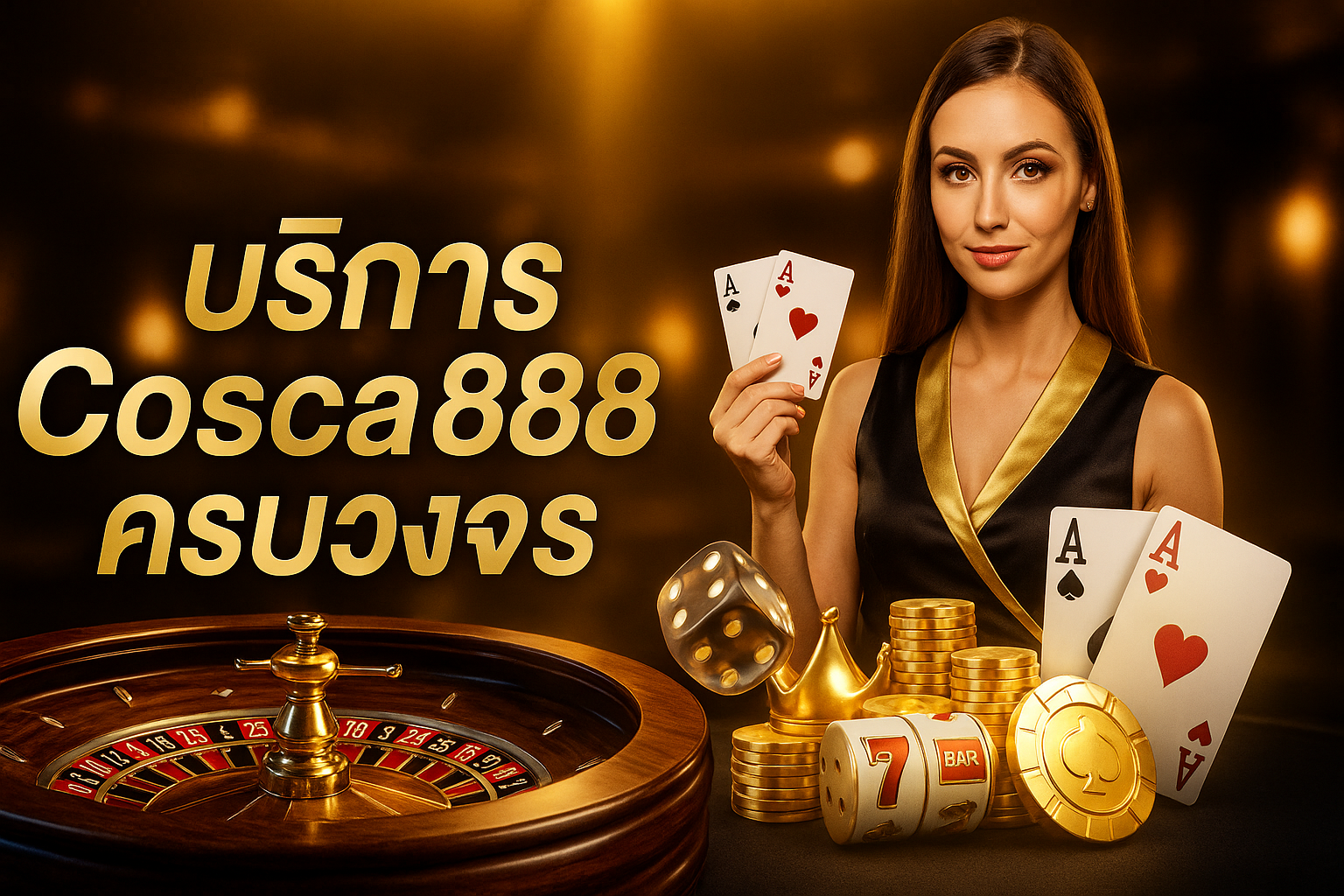บริการ Cosca888 คาสิโนสด