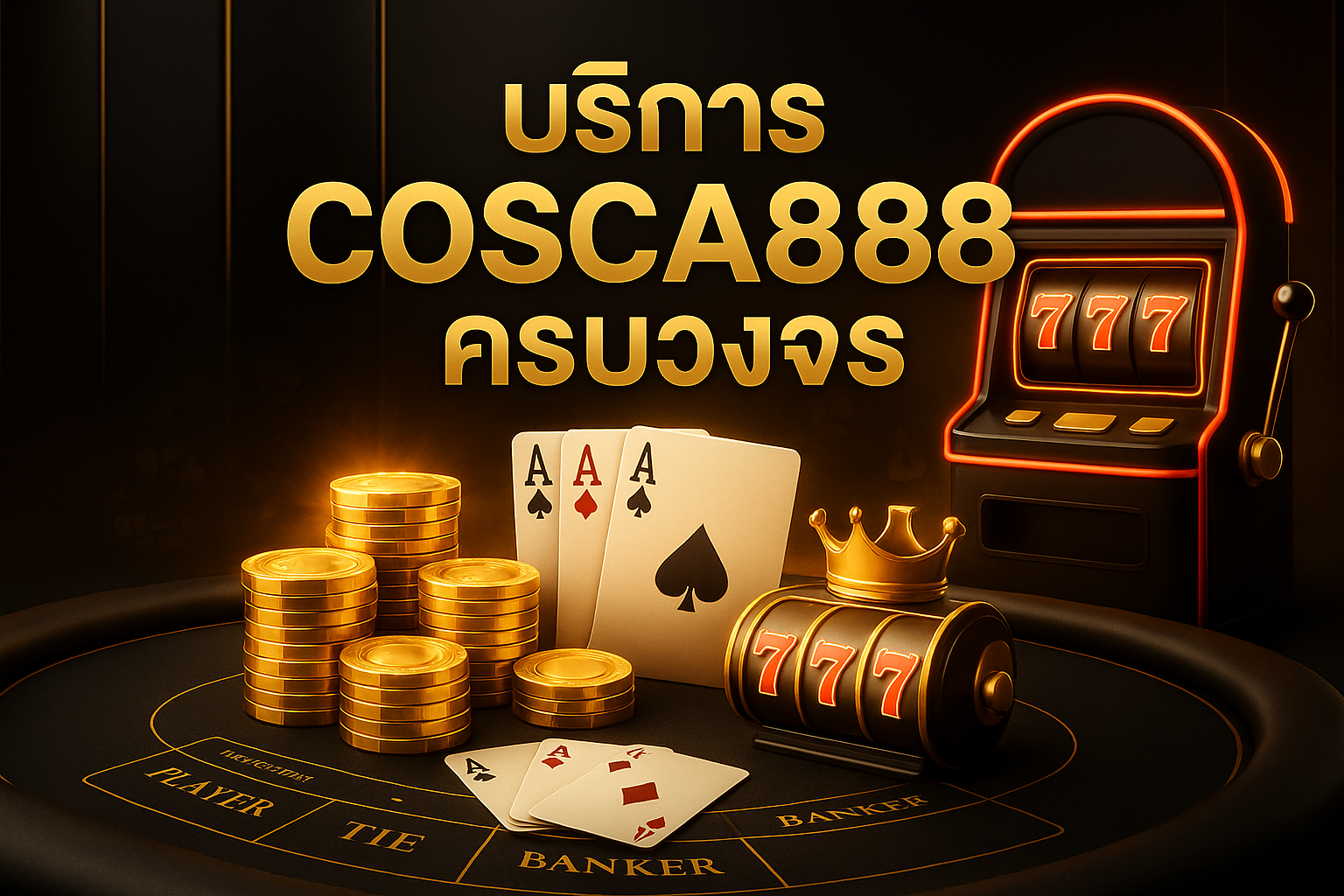 บริการ Cosca888 ครบวงจร